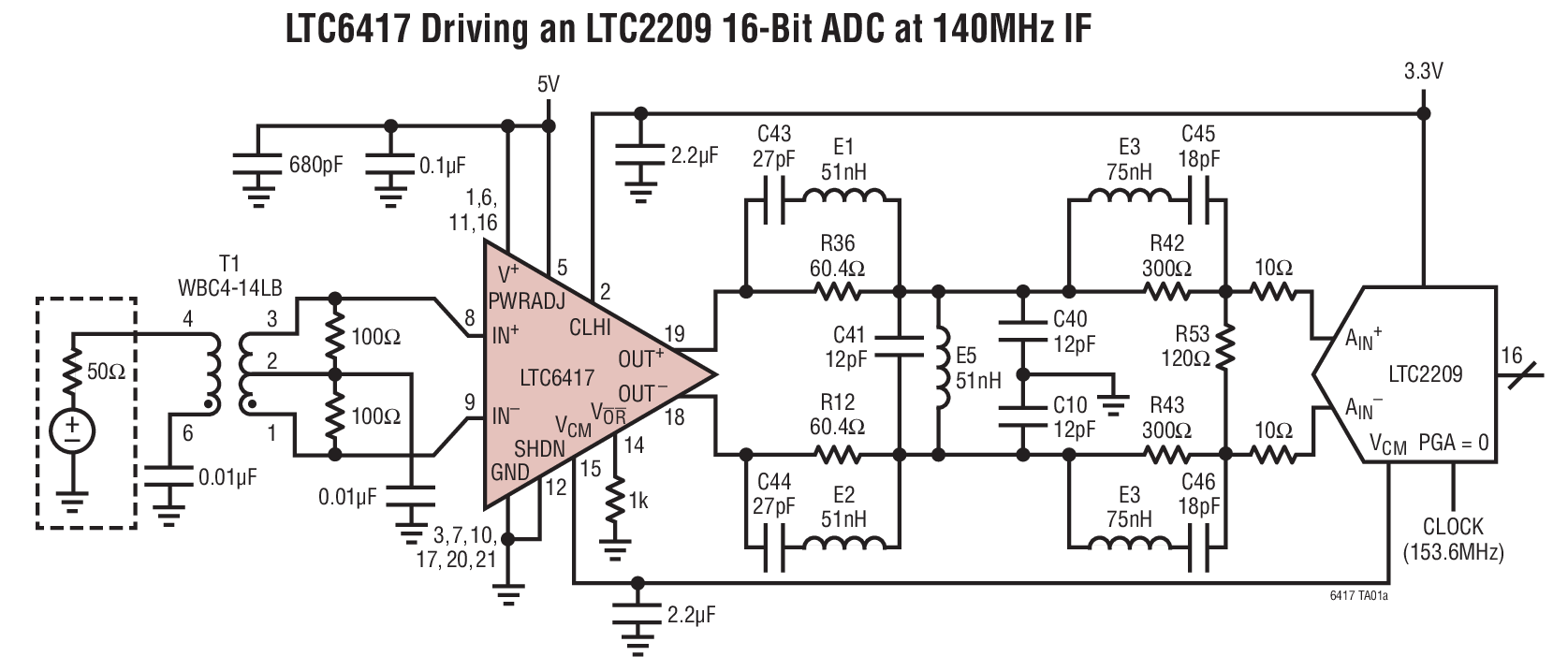 LTC6417Ӧͼһ